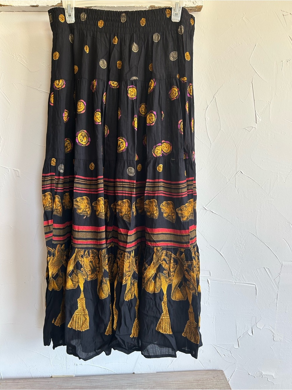 Carole Little Black Maxi Skirt